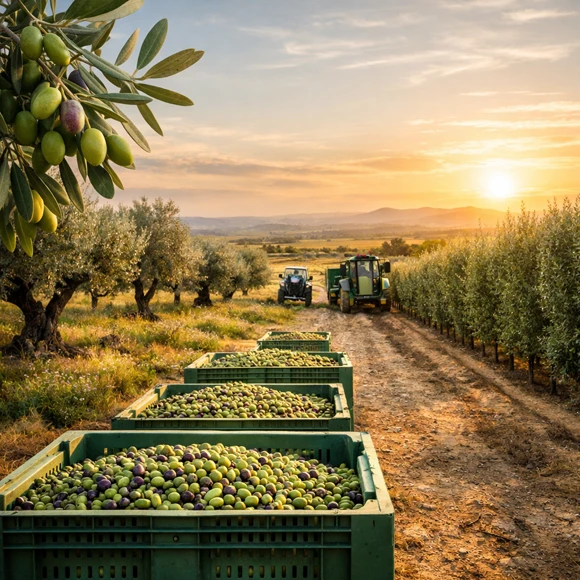 Agrikultureller Einfluss auf die Olivenölqualität – Olivenhain im Mittelmeerraum